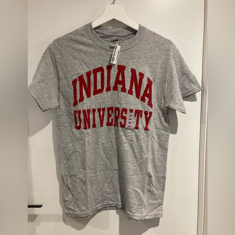 TWO Indiana University official merch T shirt size S